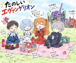 たのしいピクニックイラストの披露と画像生成検証のR18添付画像 1/1