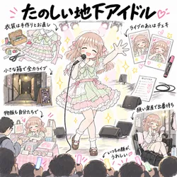 たのしいピクニックイラストの披露と画像生成検証のR18添付画像 1/3