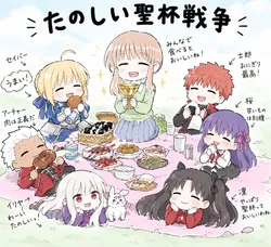 たのしいピクニックイラストの披露と画像生成検証のR18添付画像 1/1