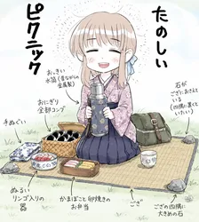 たのしいピクニックイラストの披露と画像生成検証のR18添付画像 1/1