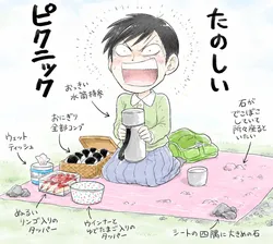 たのしいピクニックイラストの披露と画像生成検証のR18添付画像 1/1