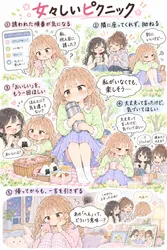 たのしいピクニックイラストの披露と画像生成検証のR18添付画像 1/1