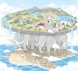 たのしいピクニックイラストの披露と画像生成検証のR18添付画像 1/1
