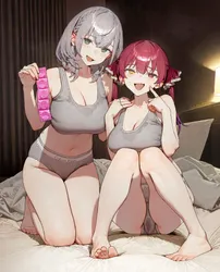 好きなVTuberを語るスレ：星街すいせい、百灯キョーコ、マリン船長のR18添付画像 1/1